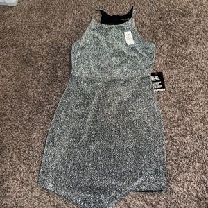 Shimmer tank dress